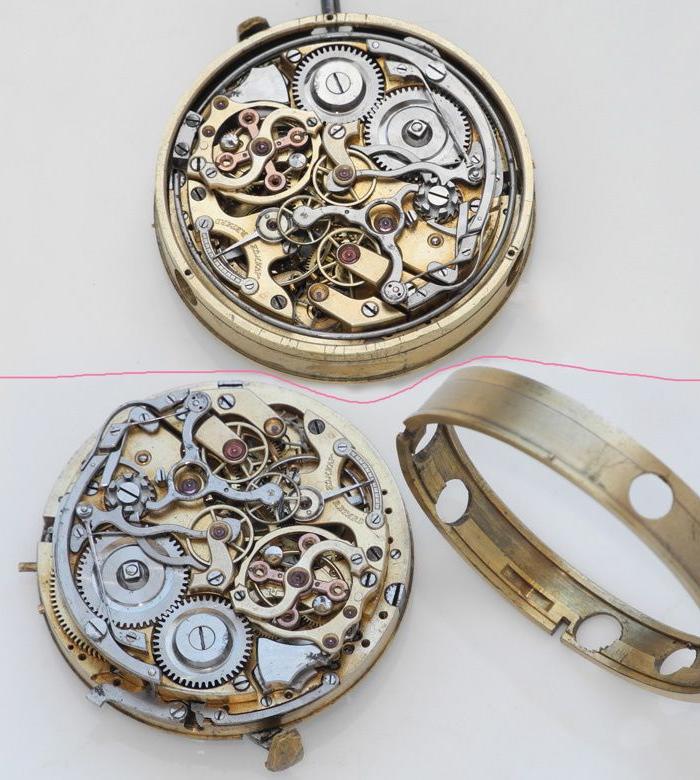 瑞士三问计时怀表机芯