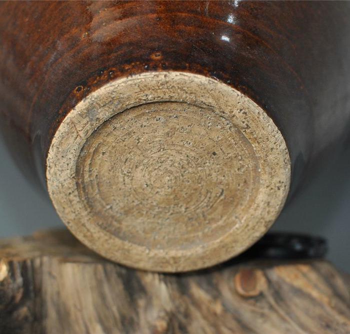 宋吉州窑酱釉鸡头壶古董古玩古瓷器保真包老文玩艺术收藏品