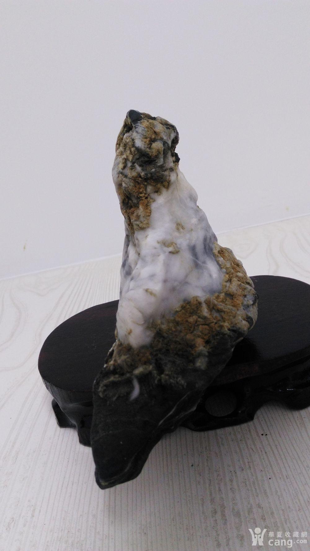 天然奇石摆件 喜鹊