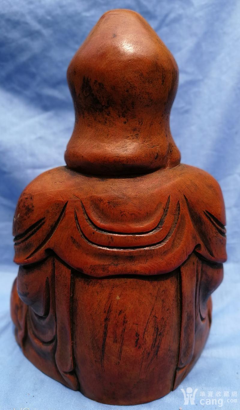 清代黄杨木雕佛像