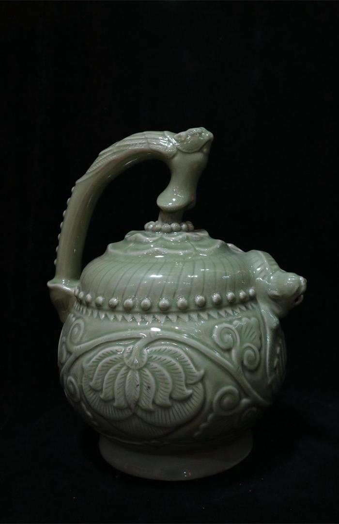 64耀州窑倒流壶 1