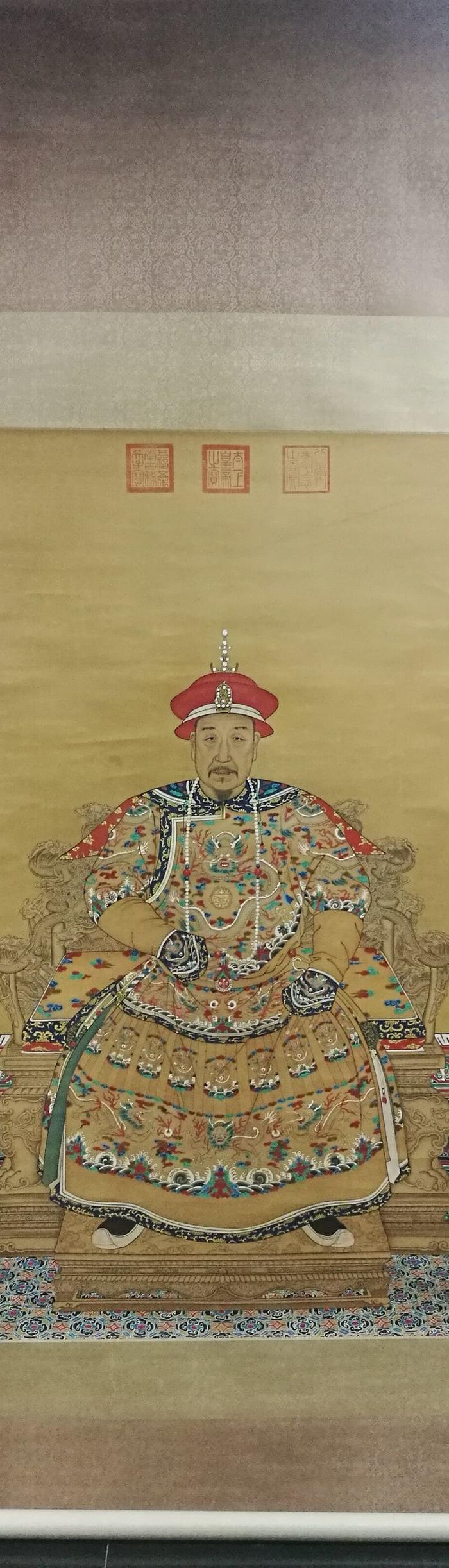 郎世宁 乾隆像作品