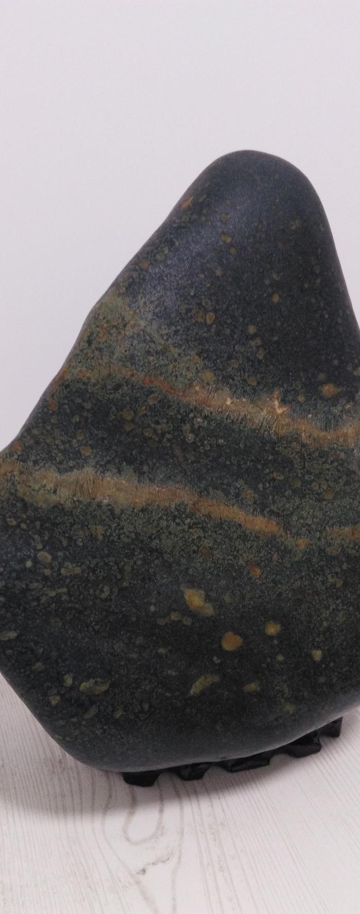 鱼鳞石摆件 银河