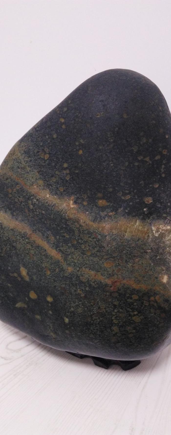 鱼鳞石摆件 银河