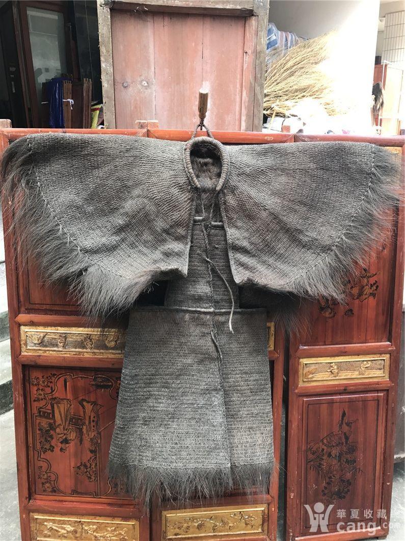 900 民俗古代雨衣棕衣棕蓑衣老物件古董收藏