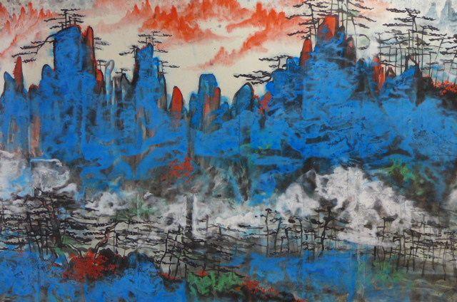 刘海粟山水画_刘海粟山水画价格_刘海粟山水画图片_来自藏友皓蓝_字画