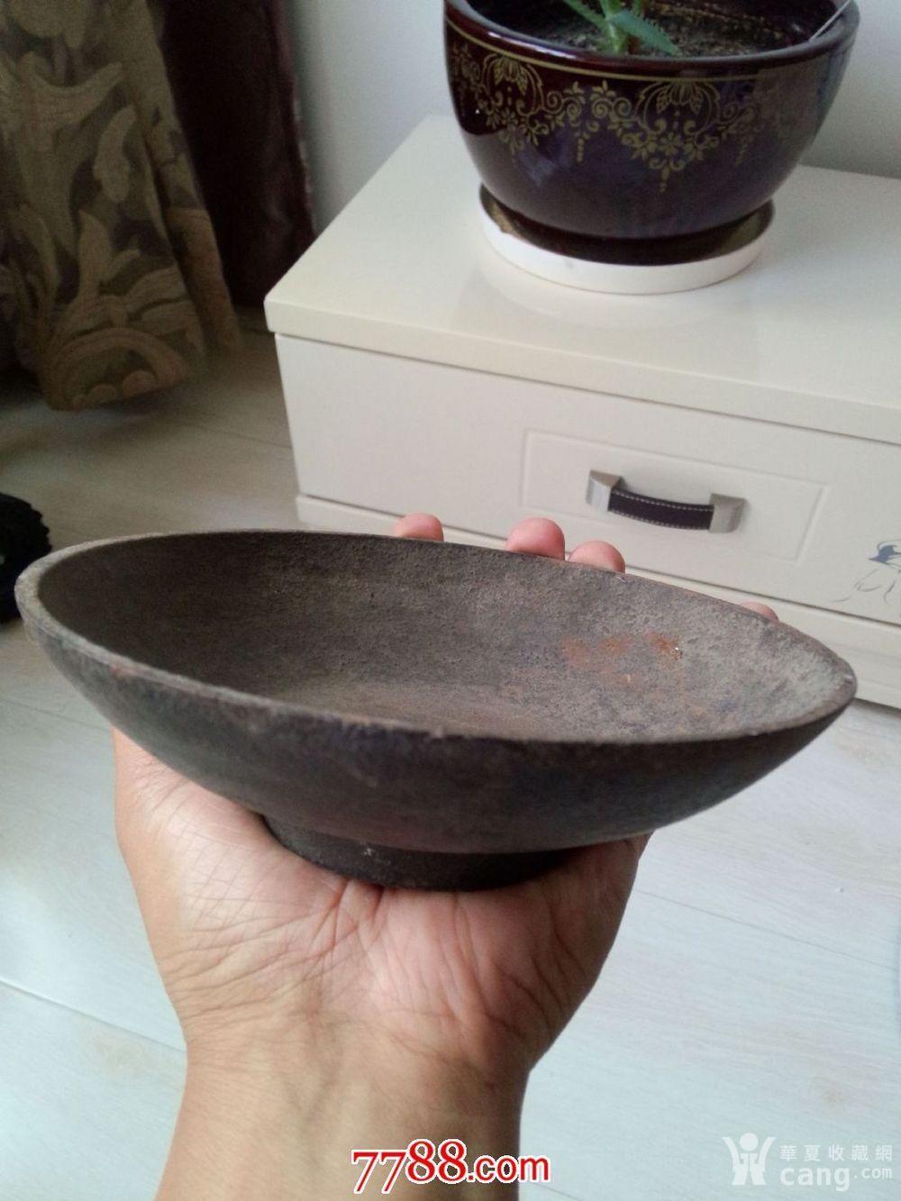 明清时期全品厚重老铁碗
