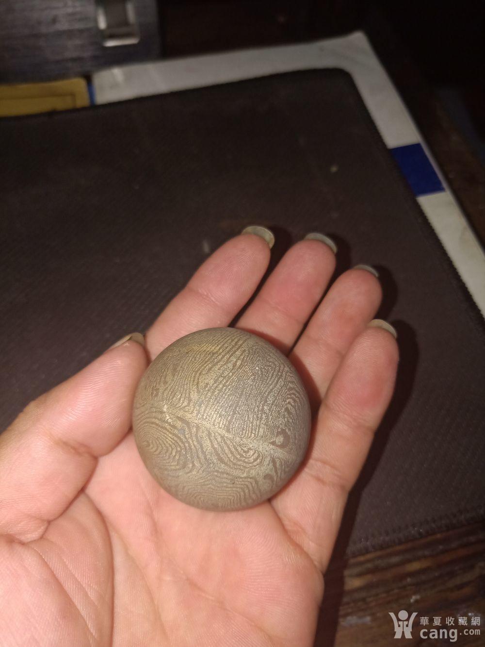 绞胎釉马球捶丸