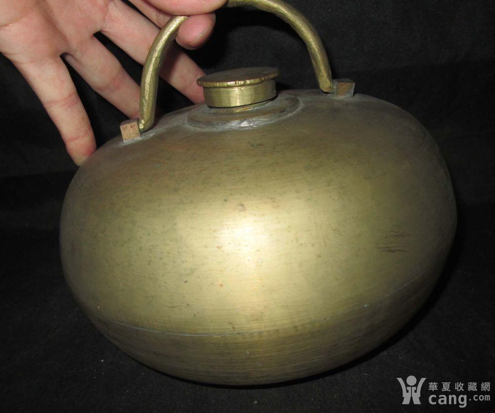 超值便宜的民国铜暖手壶01
