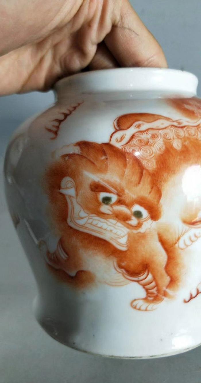 光绪黄狮子方家珍作品