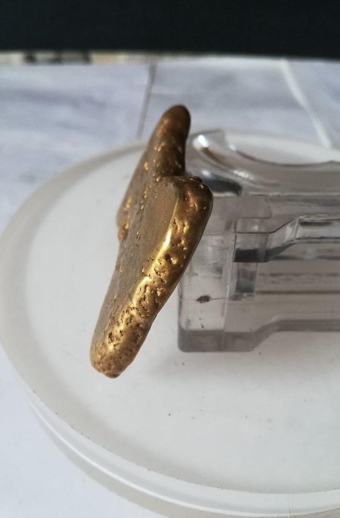 乡下收光绪年十足金金锭