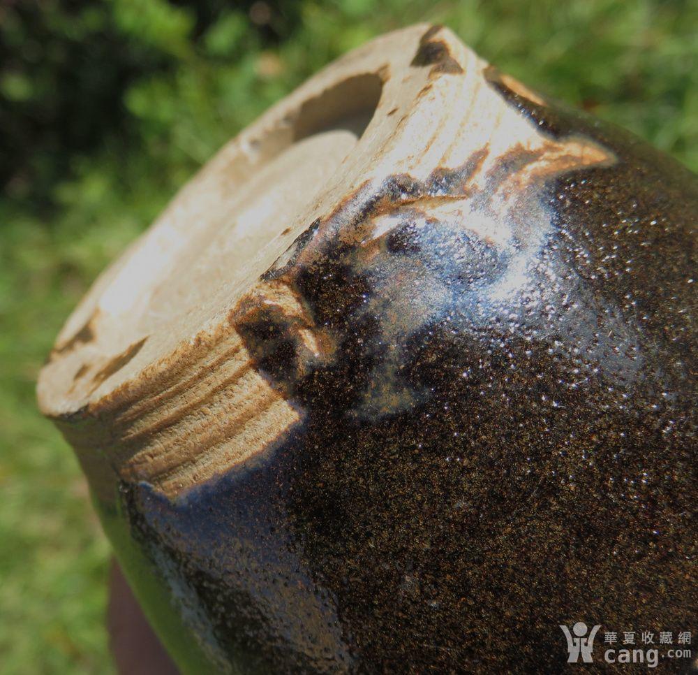 少见全品元明 橘皮釉 罐