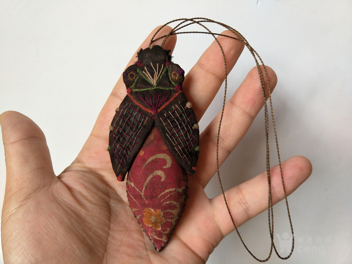 清代绣品针线包