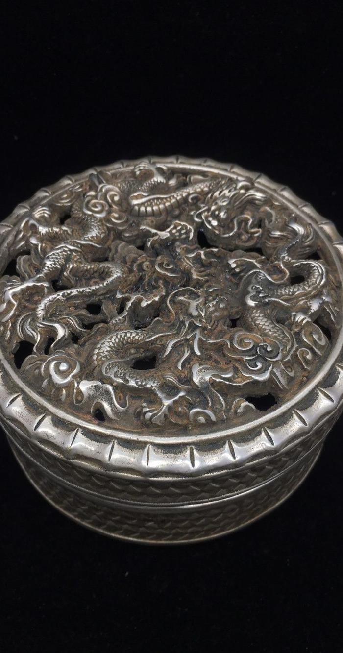 乡下收到老藏银熏香炉