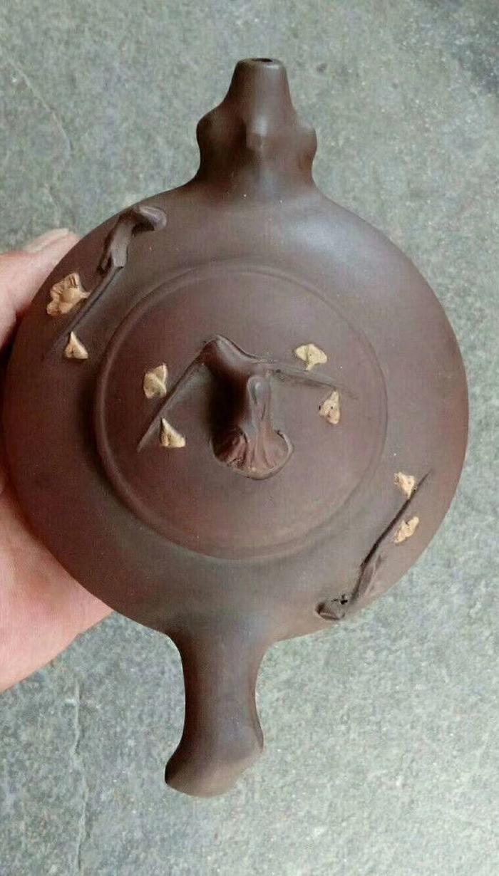 八十年代范顺娣款矮梅紫砂壶