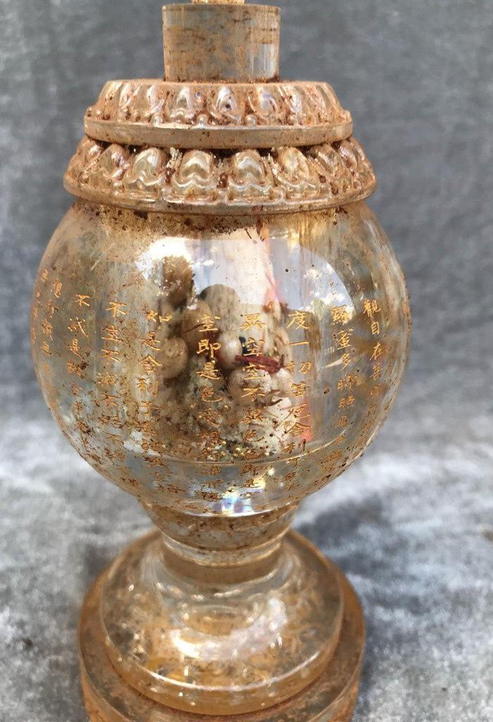 结缘水晶舍利子塔