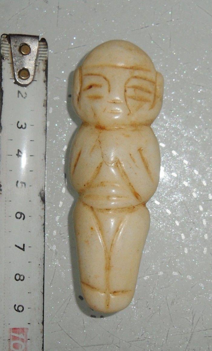 玉人 玉贵人 鸡骨白玉人 鸡骨白玉器 红山玉器_玉