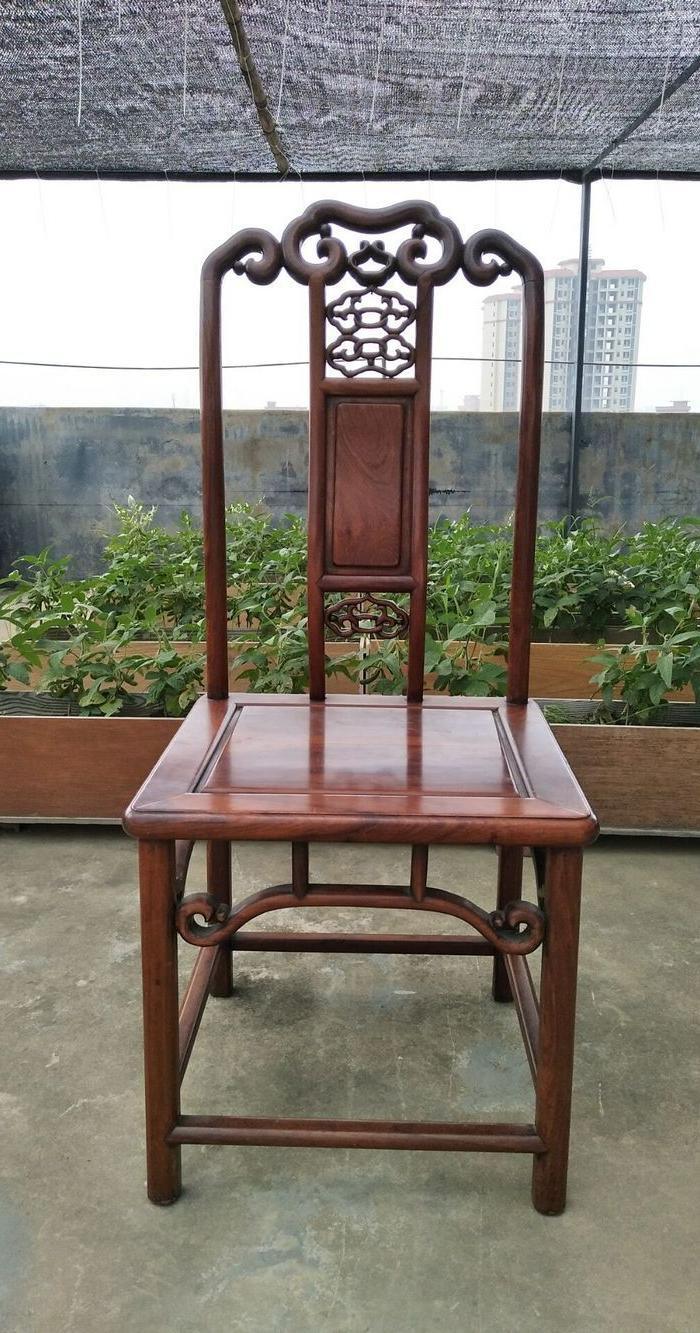 90年代白酸枝靠背椅