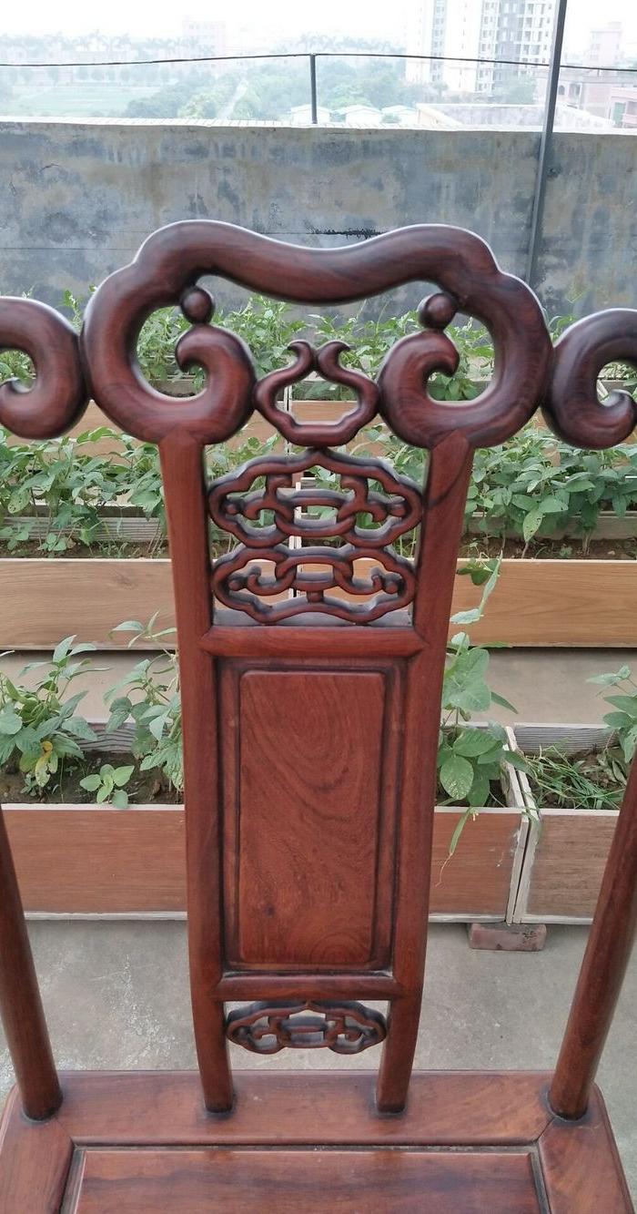 90年代白酸枝靠背椅