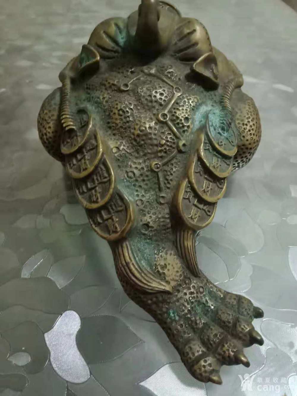 全铜三足金蟾