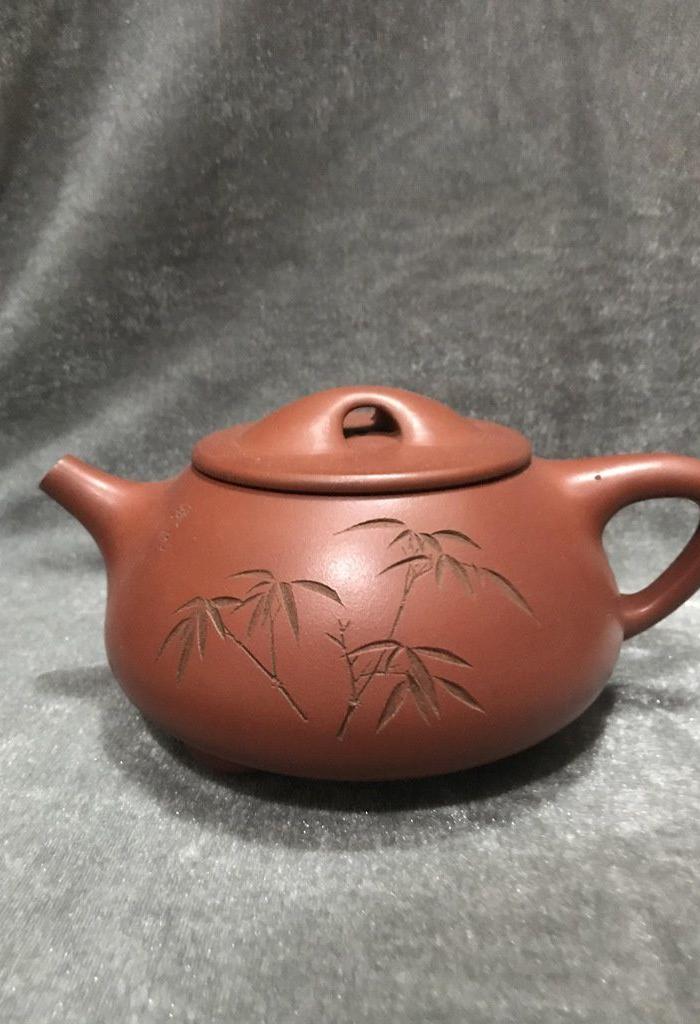 顾景舟石瓢竹叶壶