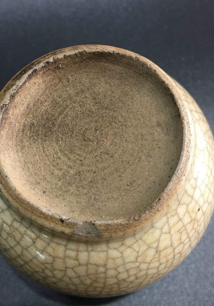 雍正哥釉石榴尊小罐