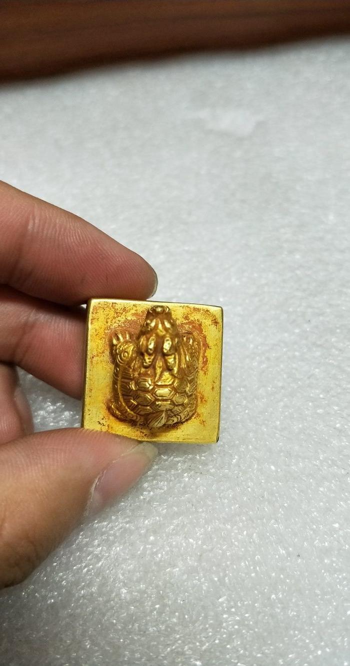 纯金小印章_地摊交易_华夏收藏网