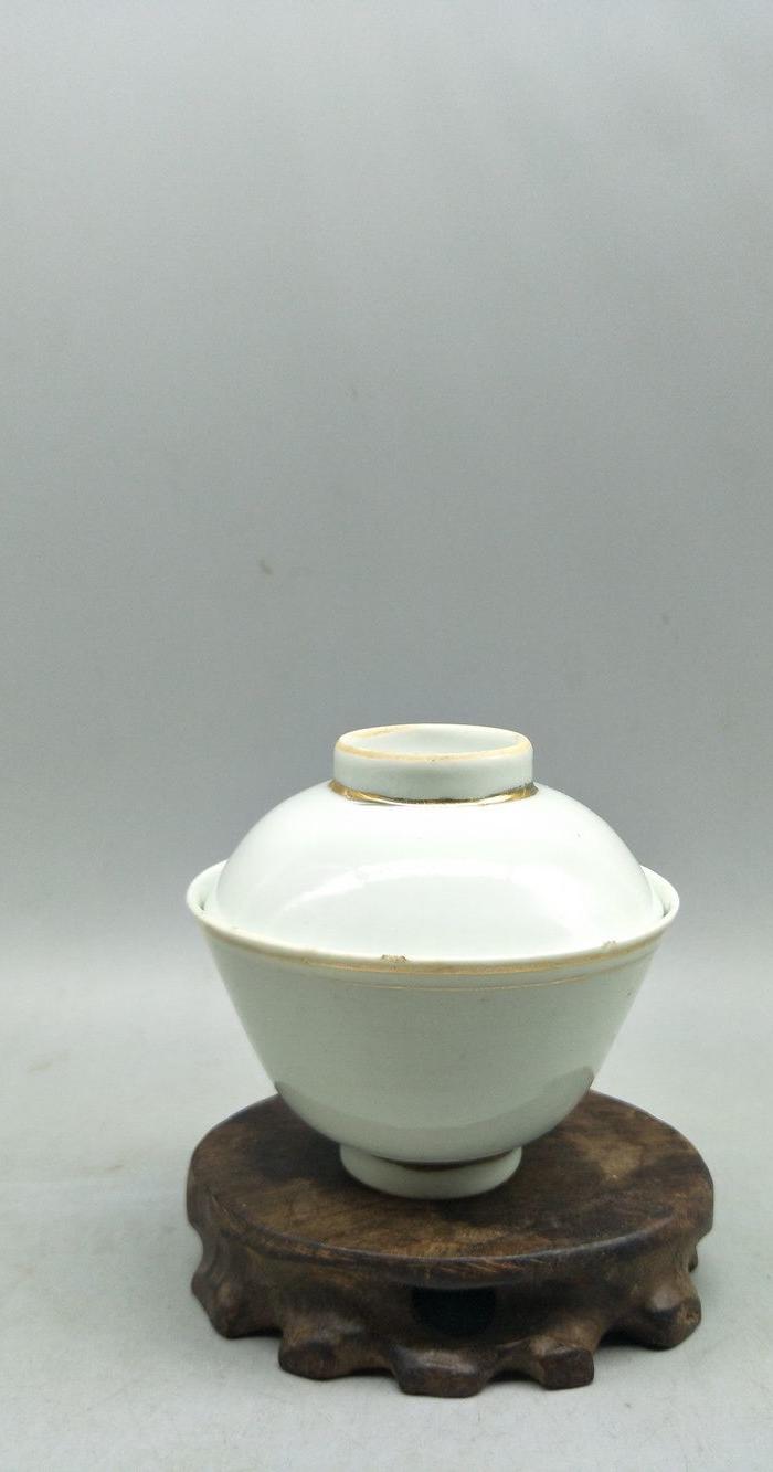 碗价格_民国白胎老盖碗图片_来自藏友听雨堂_瓷器_地摊交易_华夏收藏