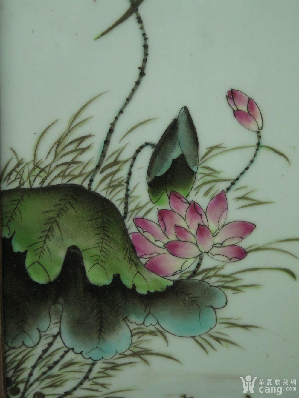 刘雨岑花鸟瓷板画