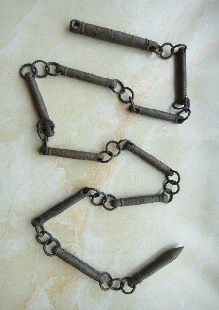 一条老铜链子鞭