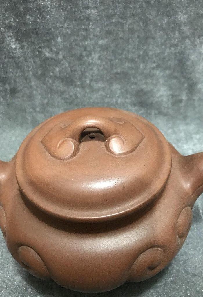 顾景舟仿古如意紫砂壶