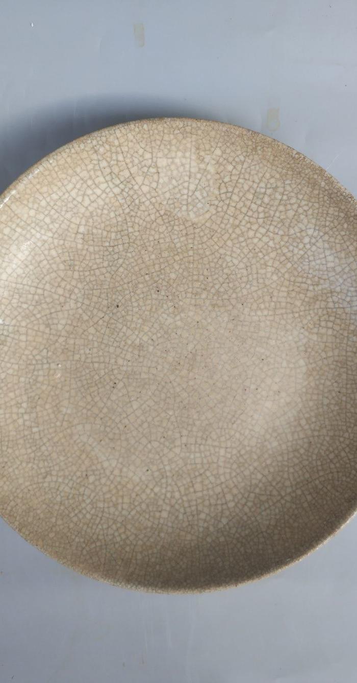 清代七星哥釉大盘