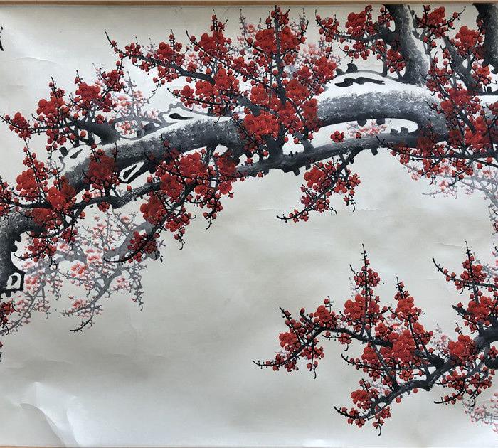 王成喜梅花作品