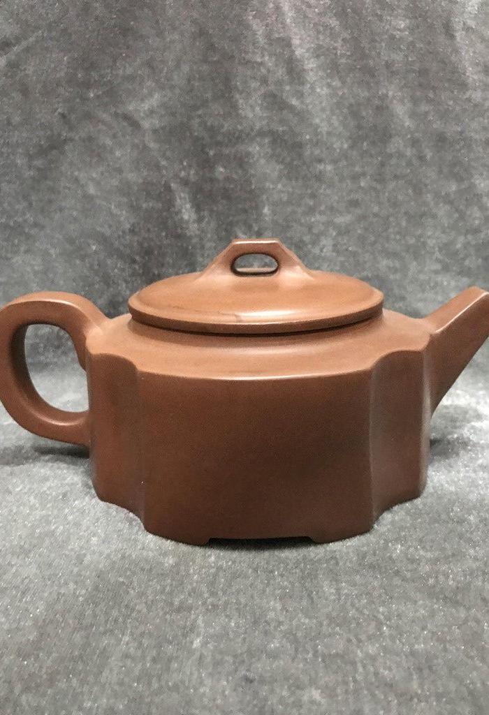 顾景舟四方紫砂壶