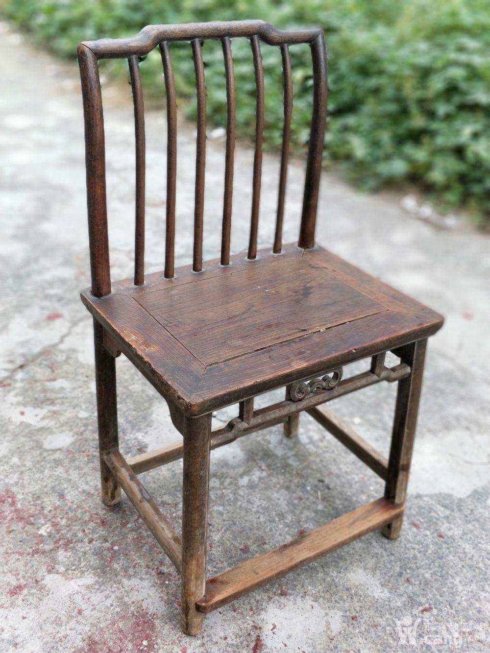 全品红榉笔杆椅