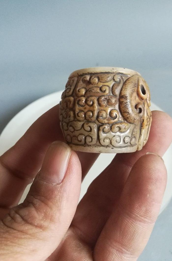 战汉和田玉玉扳指