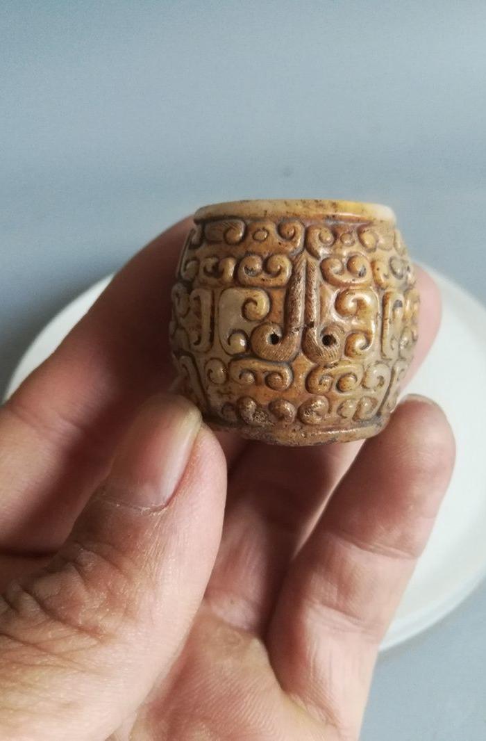 战汉和田玉玉扳指