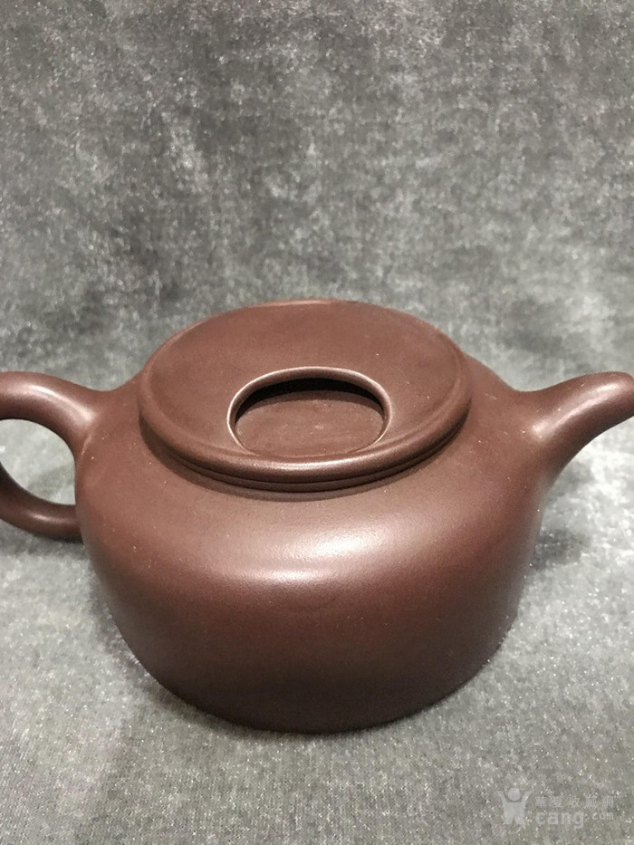 顾景舟牛莲盖子紫砂壶