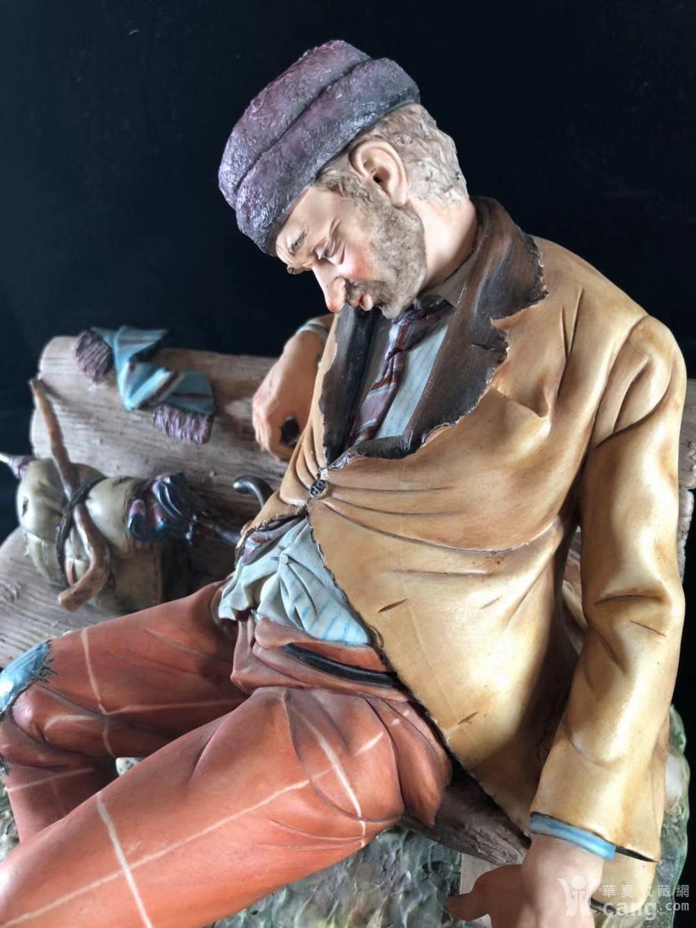 欧洲瓷偶古董瓷像摆件瓷人像意大利陶瓷娃娃包邮