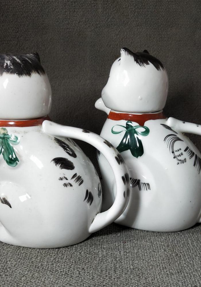 文革毛壶 公母 一对