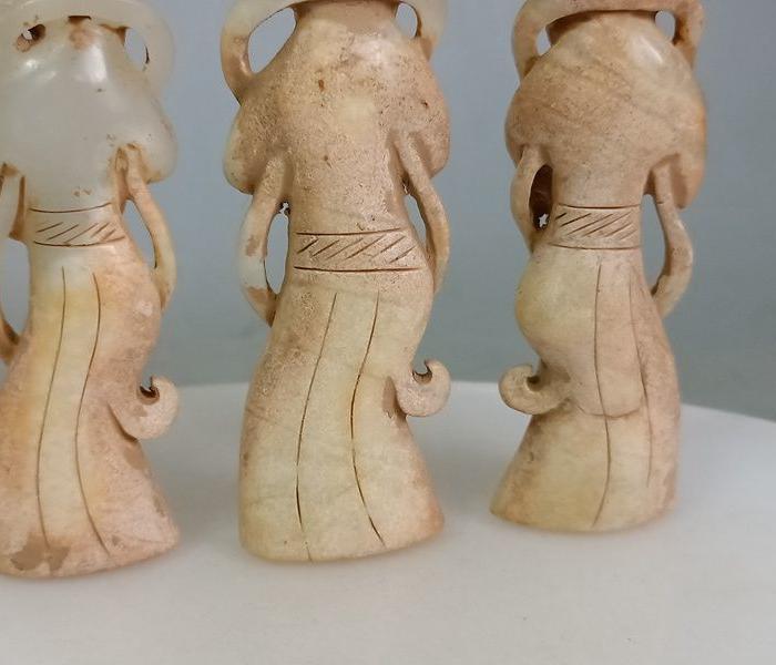 古玉人物特点,各朝代玉人形象图片,古玉有什么特征_大山谷图库