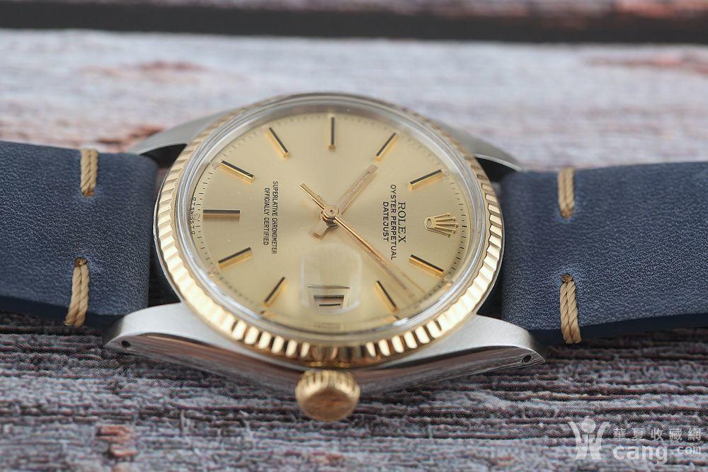 瑞士劳力士古董表 18k黄金** 1570双红轮 1601