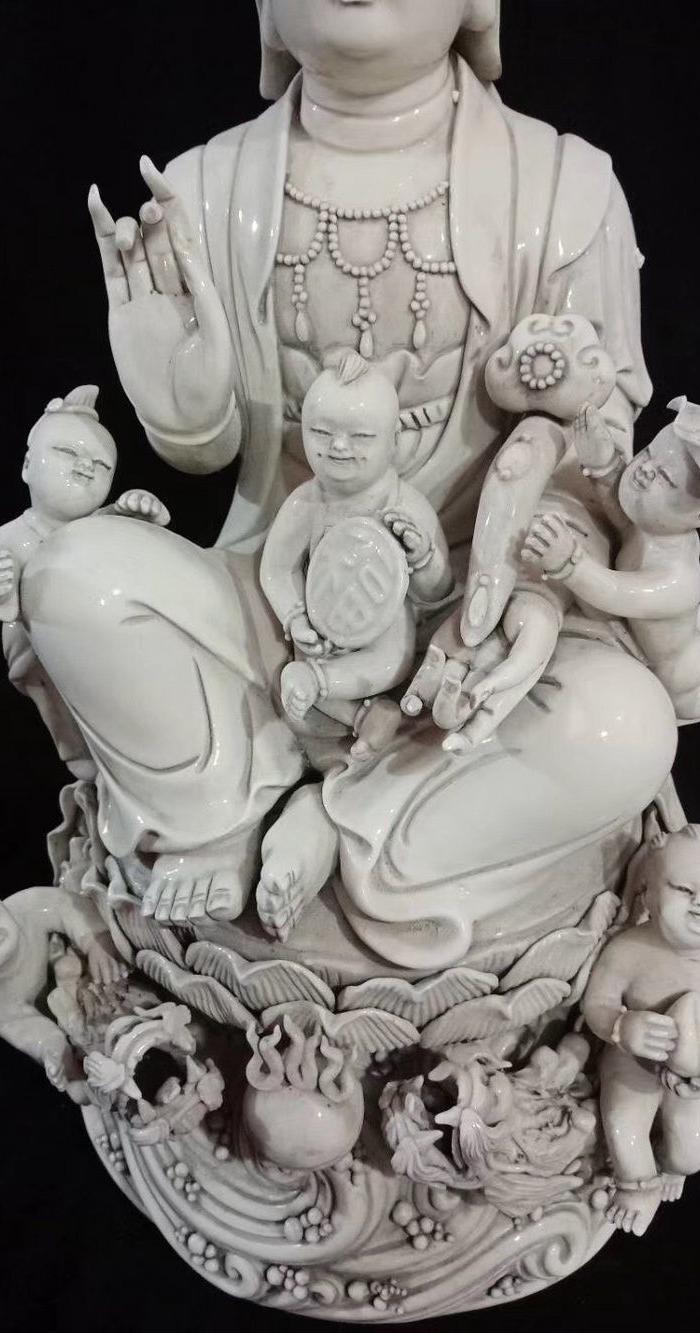 德化瓷五子观音