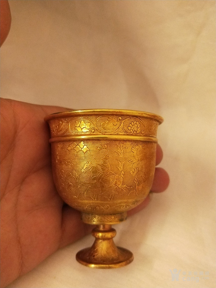 *金酒杯一对