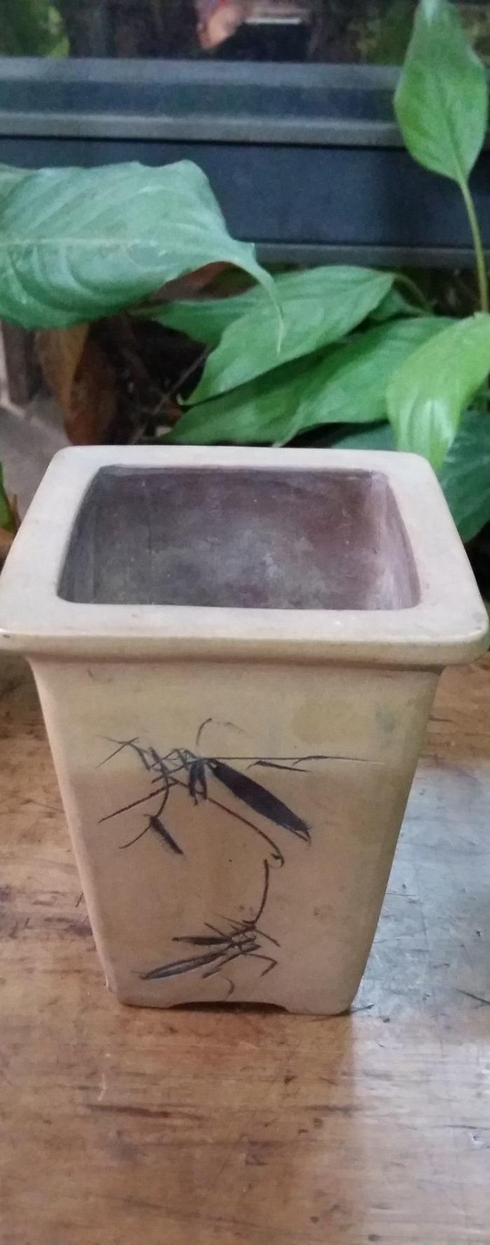 70年代紫砂花盆