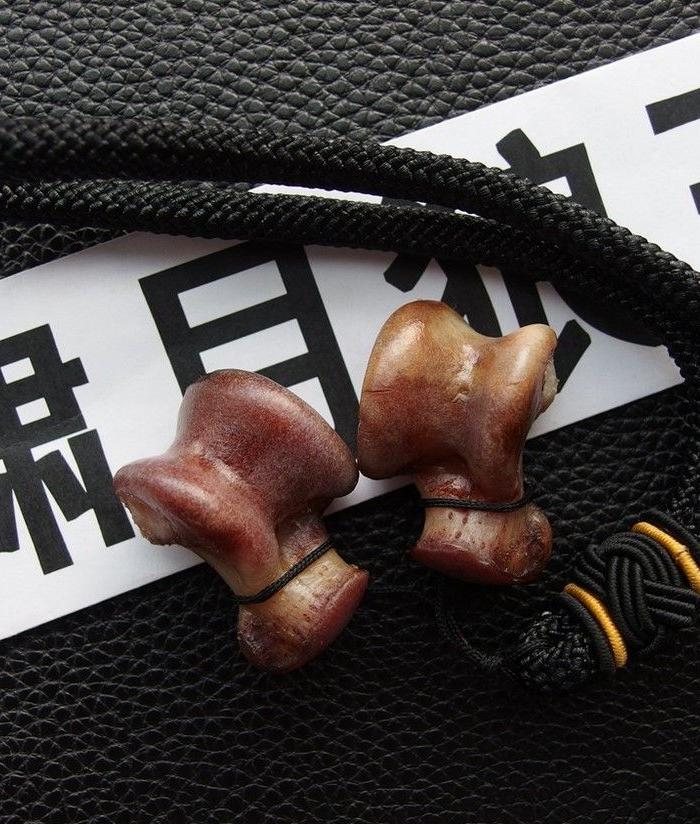 狼髀石 狼髀骨 脚后跟关节骨 辟邪 招财 逢赌必赢