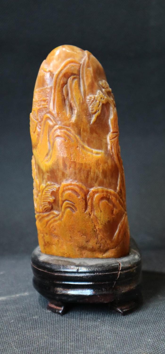 田黄石山彦作品