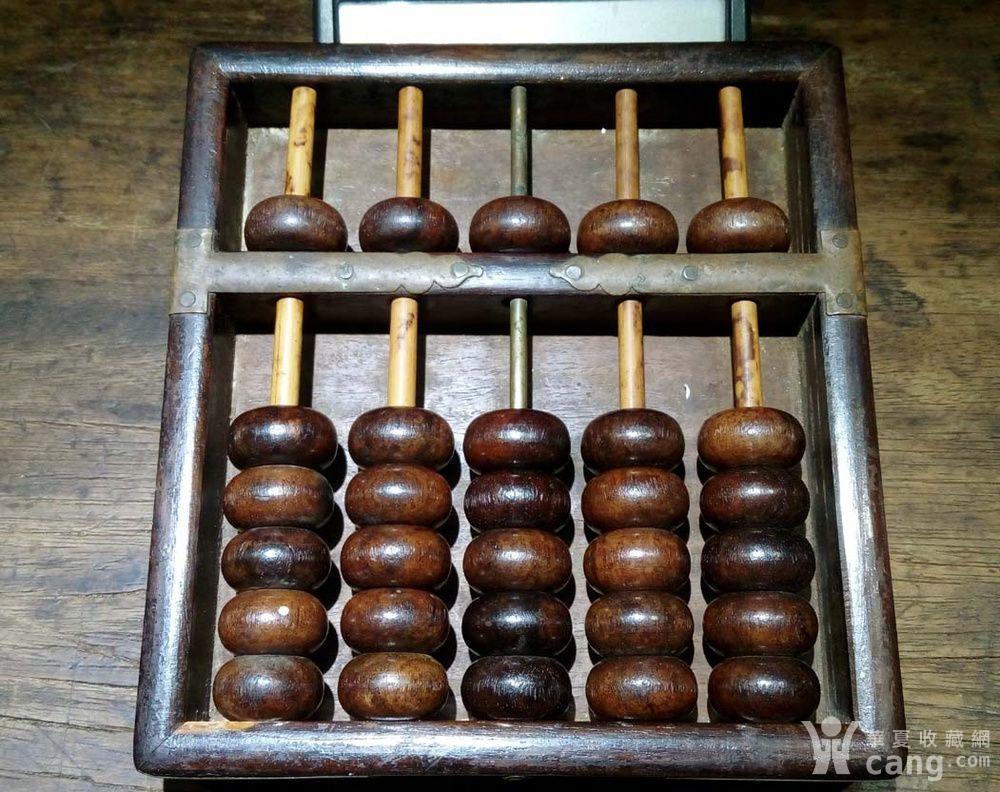 黄花梨5档老算盘