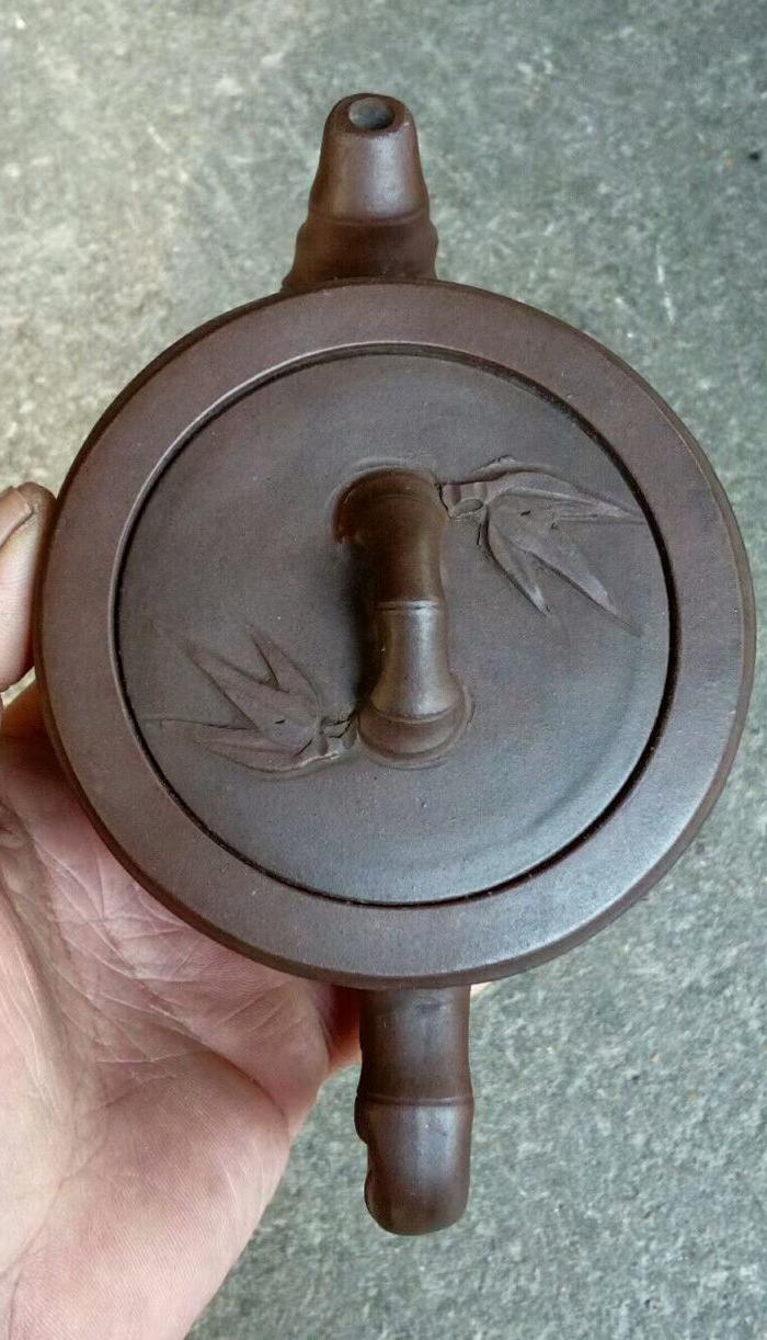 七八十年代竹鼓紫砂壶