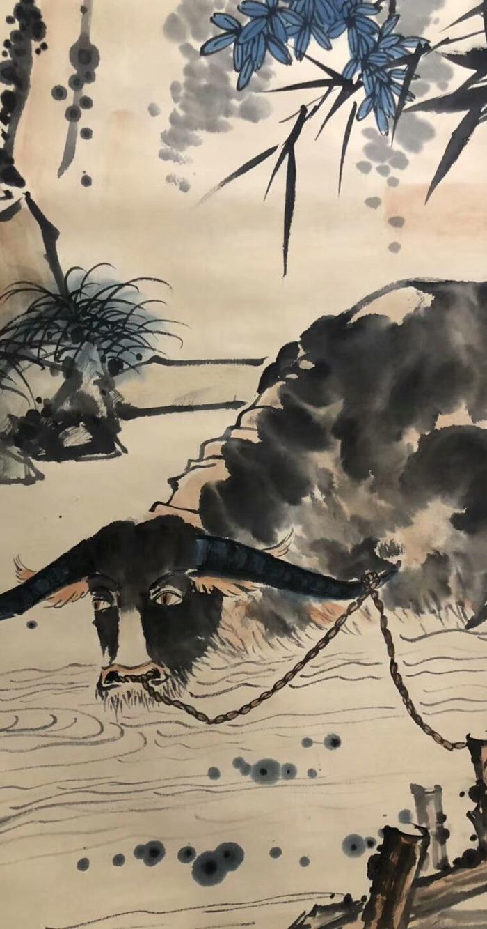 潘天寿 牧牛图